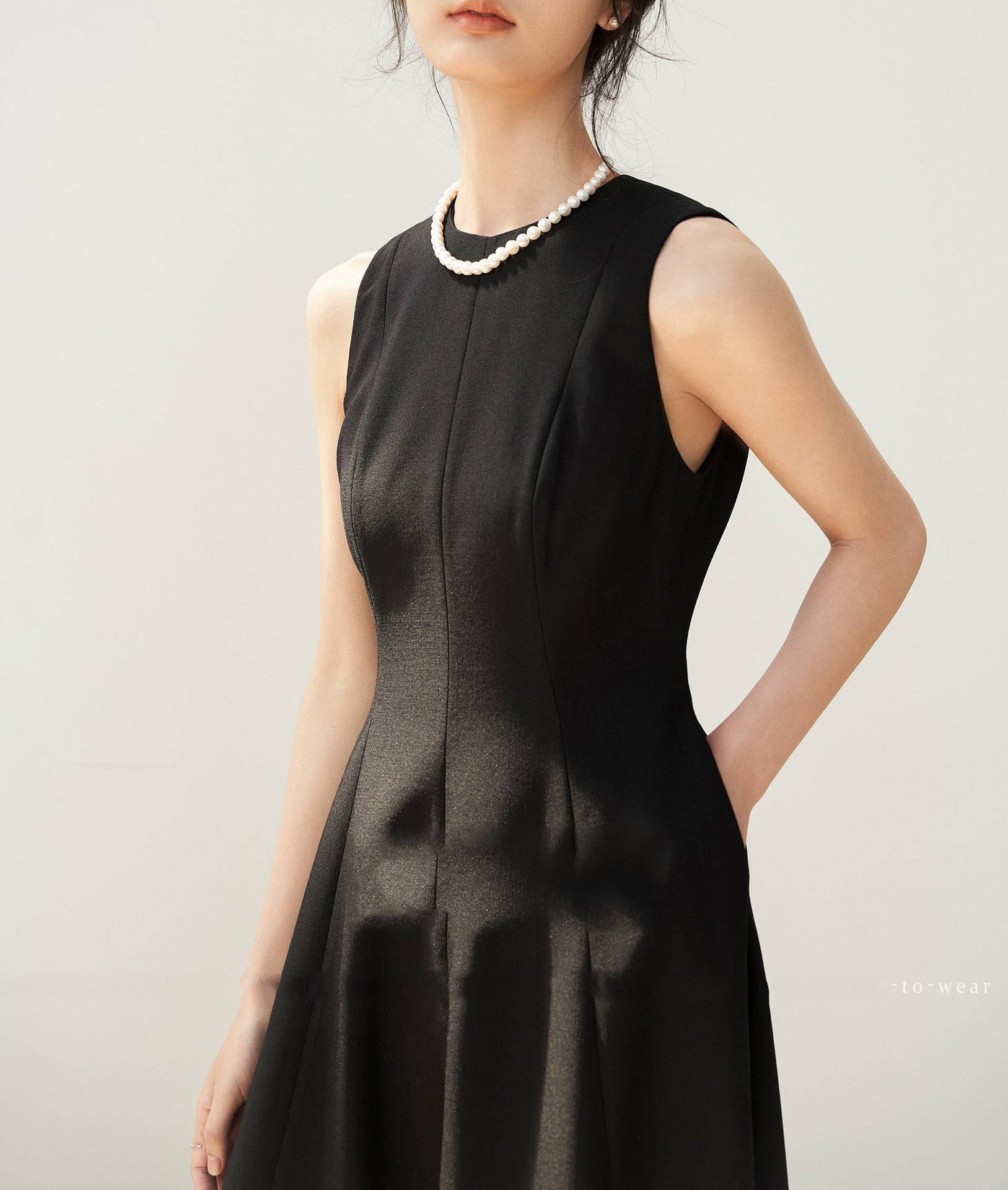 韓国ファッション SELCA-タイトエレガントワンピース-2024ss-0051-03