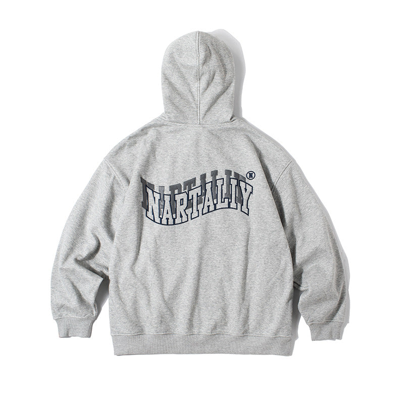 韓国ファッション SELCA-back logo hoodie hoodie-mselca2024ss-030-010