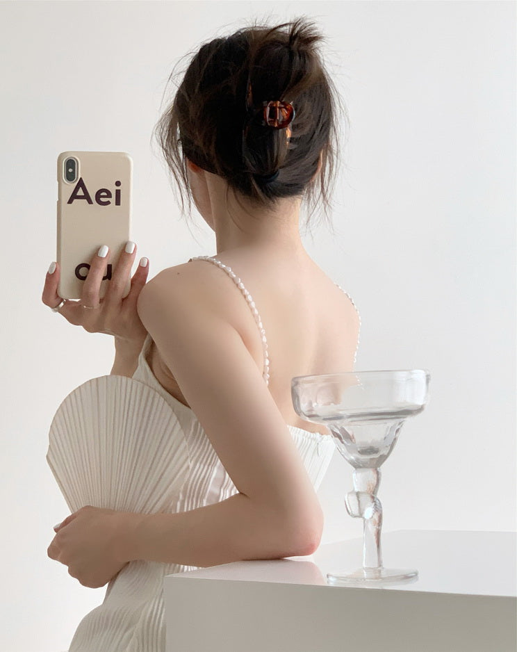 韓国ファッション SELCA-ビーズストラップワンピース-2023ss-op25-06