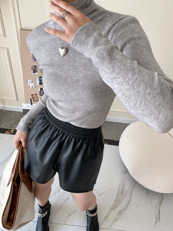 韓国ファッション SELCA-ハイネックニット-2023aw-tp6-053