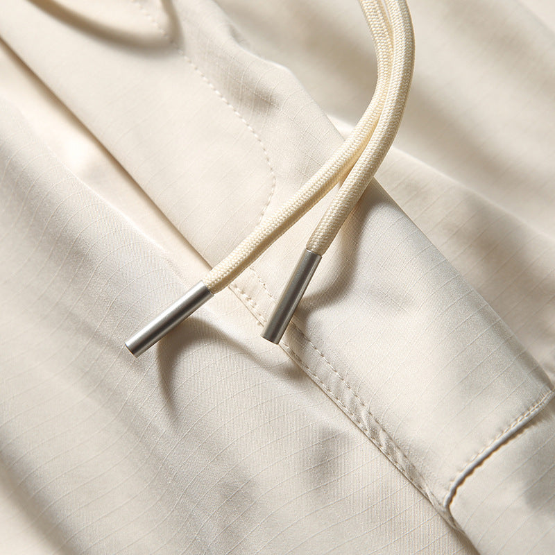 韓国ファッション SELCA-zipper pocket loose casual pants-mselca2024ss-077-013