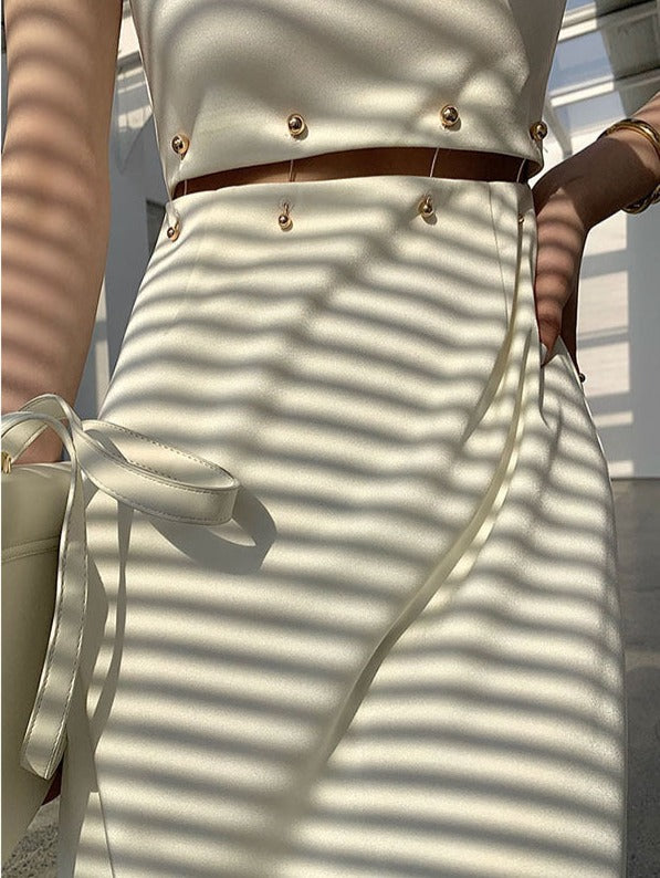 韓国ファッション SELCA-ドレープツーピースドレス-2024ss-0066-04