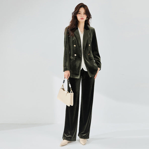 韓国ファッション SELCA-ベルベットスーツセットアップ-2023aw-ot1-04