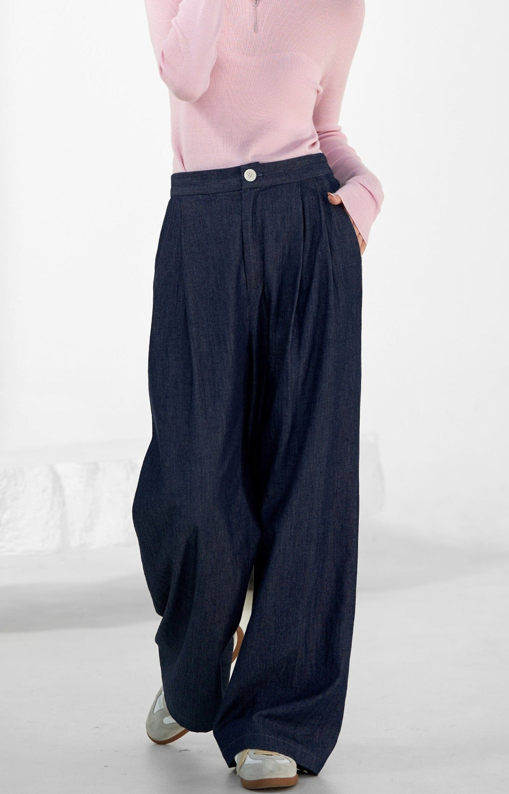 韓国ファッション SELCA-カジュアルデニムセットアップ-2024ss-0014-07