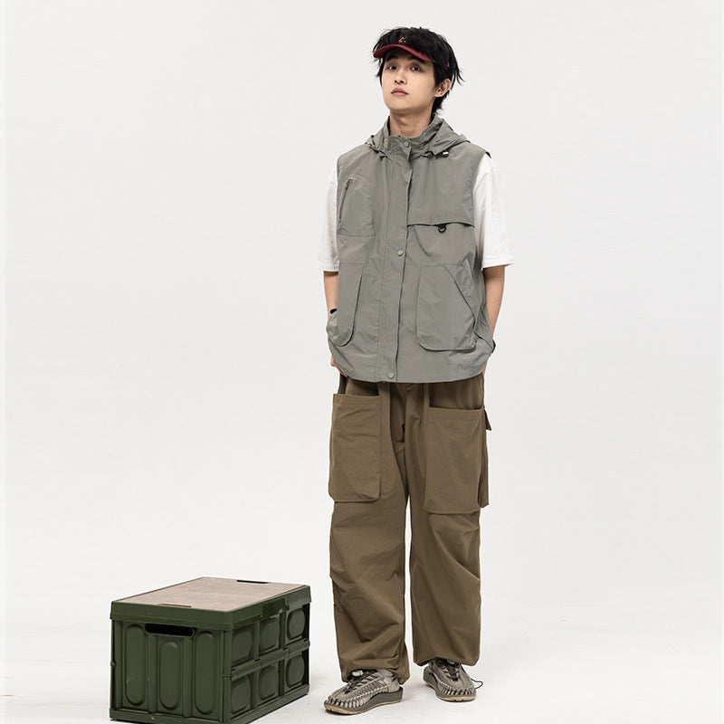 韓国ファッション SELCA-hoodie vest-mselca2024ss-007-04