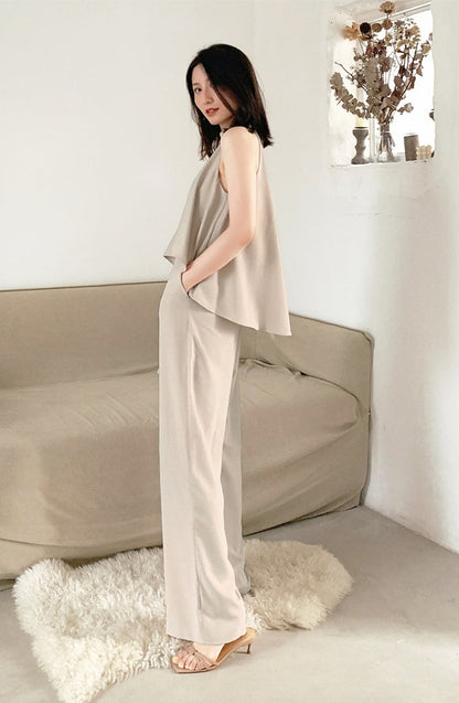 韓国ファッション SELCA-ホルターネックセットアップ-2023ss-su10-014