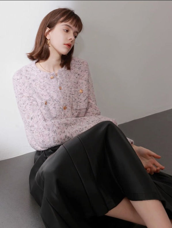 韓国ファッション SELCA-カラーニットカーディガン-2023aw-tp43-1-06
