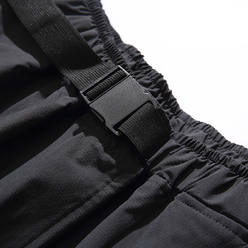 韓国ファッション SELCA-sarouel belt pants-mselca2024ss-099-08