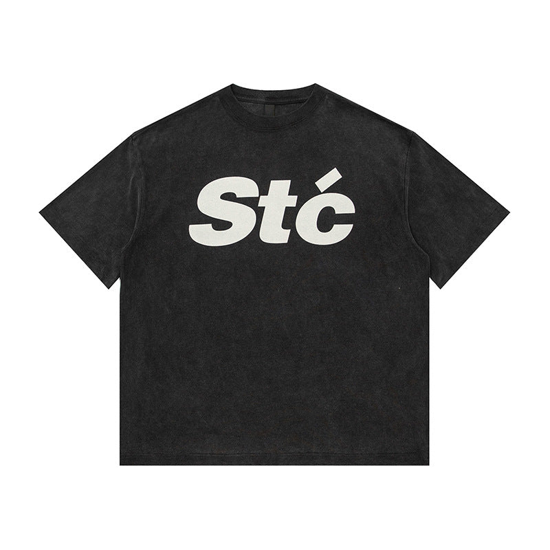 韓国ファッション SELCA-Stc halfsleeve T-shirt-mselca2024ss-034-06