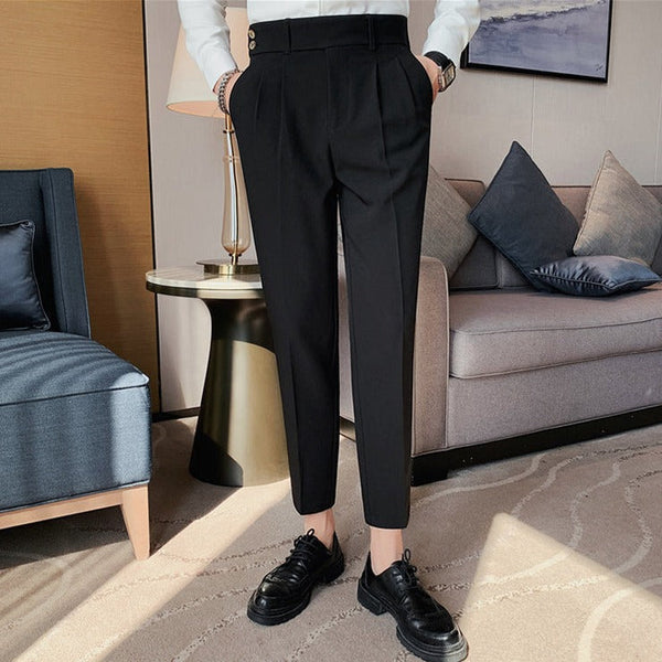 韓国ファッション SELCA-double button design pants-2024ss-pt02-06