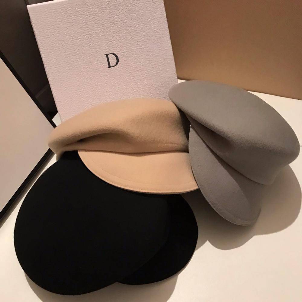 韓国ファッション SELCA-レトロウールキャップ-2023ss-hat21-05