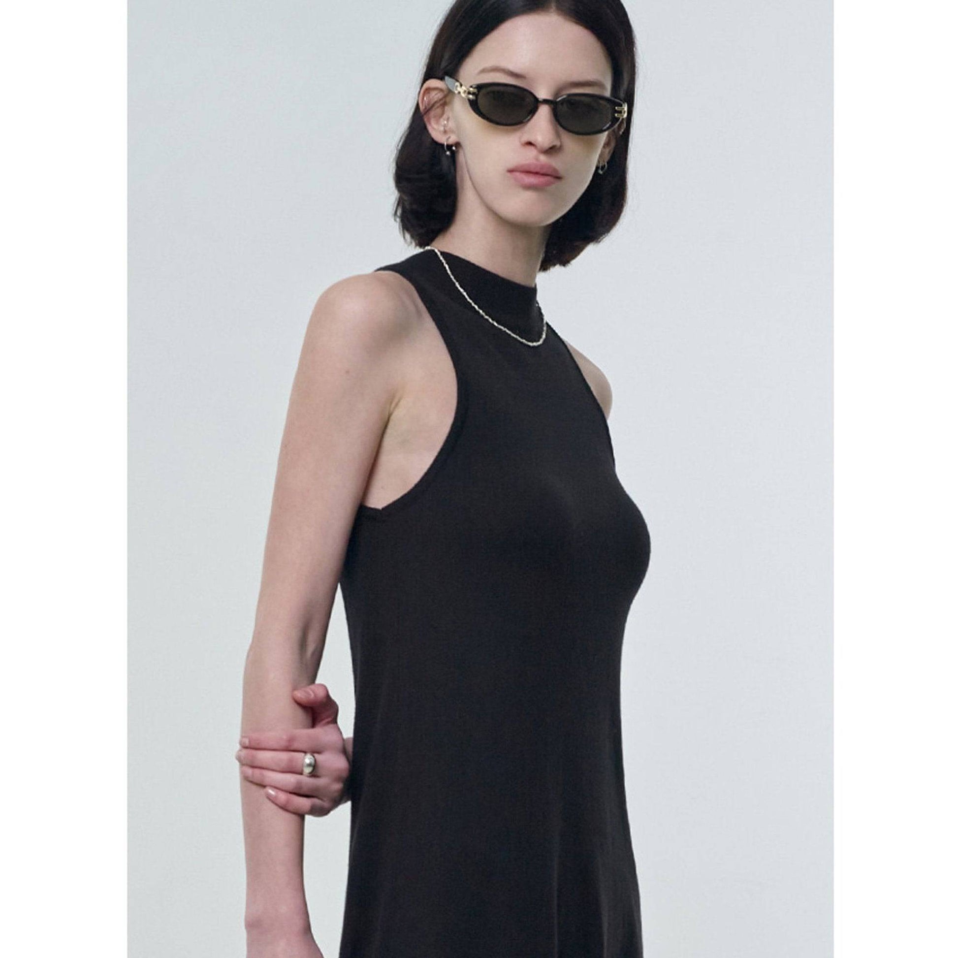 韓国ファッション SELCA-ボレロレイヤードニットワンピース-2023ss-op48-05