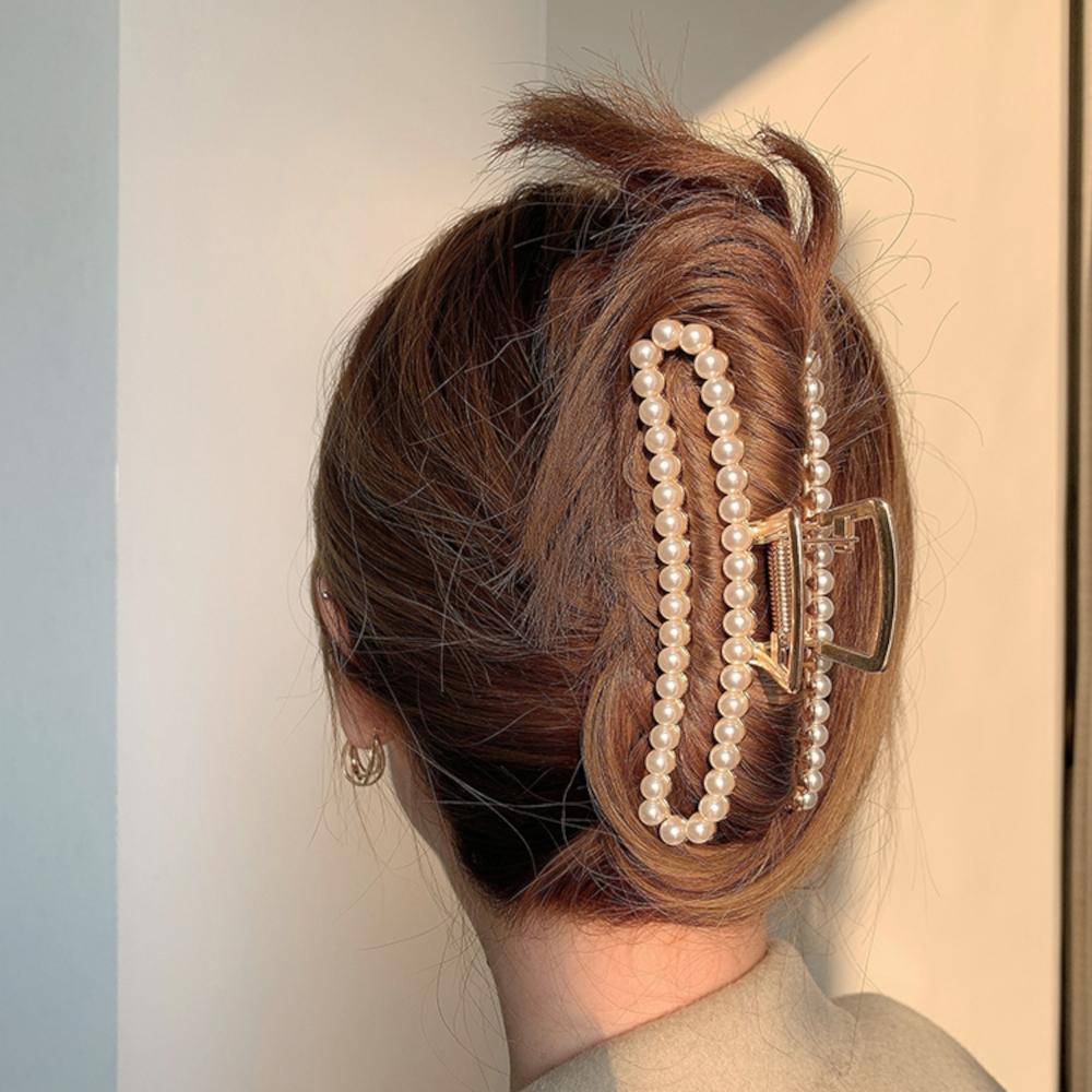 韓国ファッション SELCA-スクエアパールヘアクリップ-2023ss-ac49-04