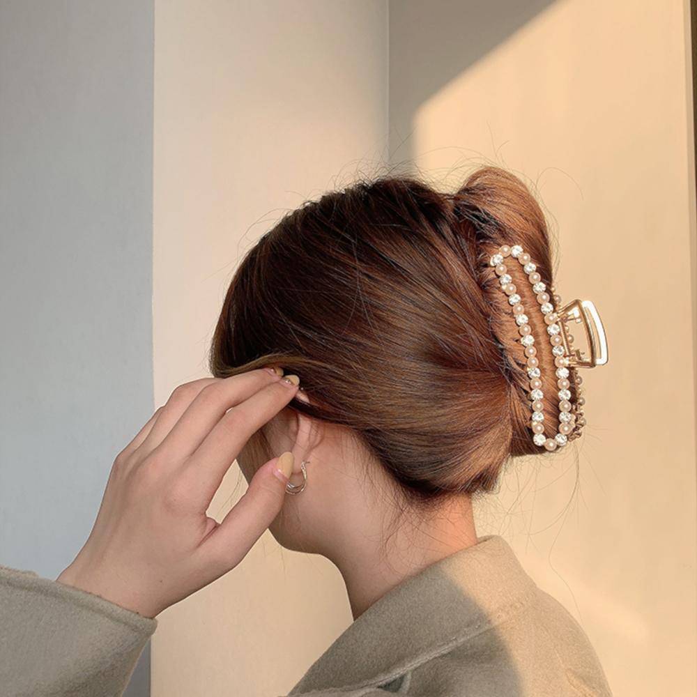 韓国ファッション SELCA-スクエアパールヘアクリップ-2023ss-ac49-07