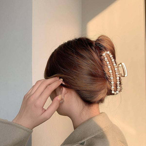 韓国ファッション SELCA-スクエアパールヘアクリップ-2023ss-ac49-07