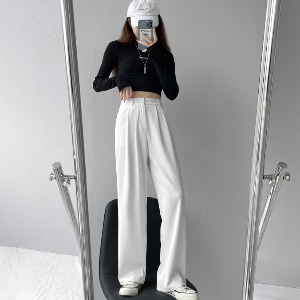 韓国ファッション SELCA-ルーズドレープパンツ-2023ss-pt25-02
