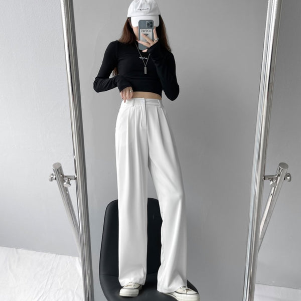 韓国ファッション SELCA-ルーズドレープパンツ-2023ss-pt25-02