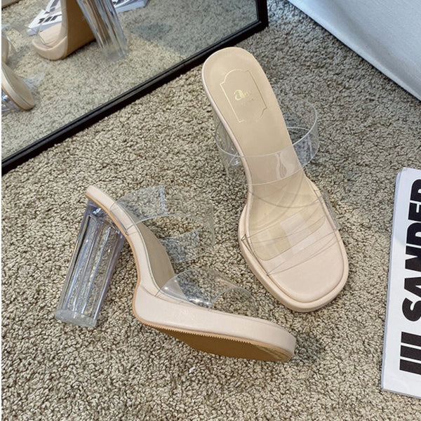 韓国ファッション SELCA-クリアヒールサンダル-2023ss-sh20-010