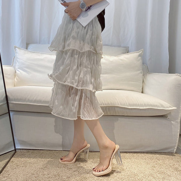 韓国ファッション SELCA-クリアヒールサンダル-2023ss-sh20-012