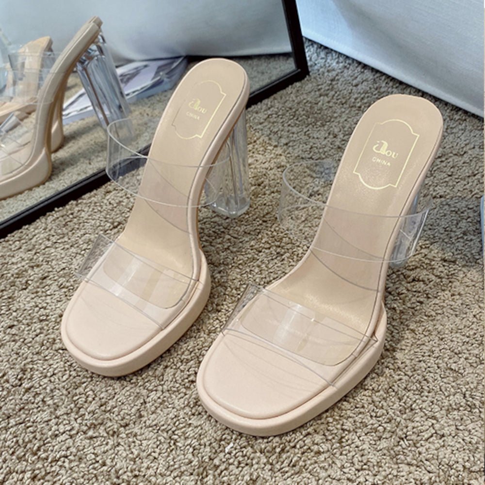 韓国ファッション SELCA-クリアヒールサンダル-2023ss-sh20-015
