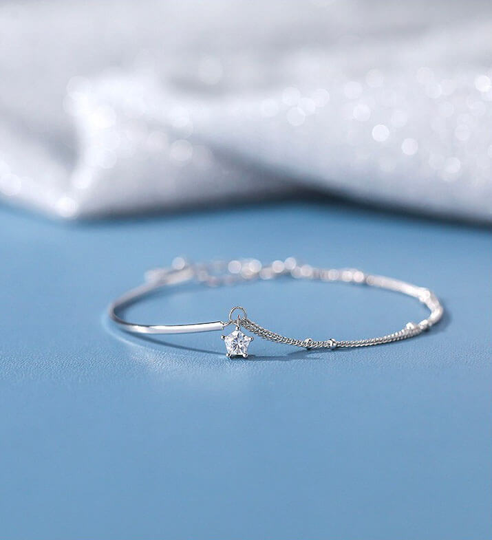 韓国ファッション SELCA-一粒ダイヤブレスレット-2023ss-ac04-01