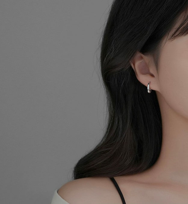 韓国ファッション SELCA-シルバードロップピアス-2023ss-ac00-01