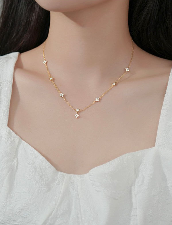 JEWELRY ASCAM 真珠 フラワーモチーフ ネックレス 百花#864 金魚真珠ネックレス | SEVEN THREE.