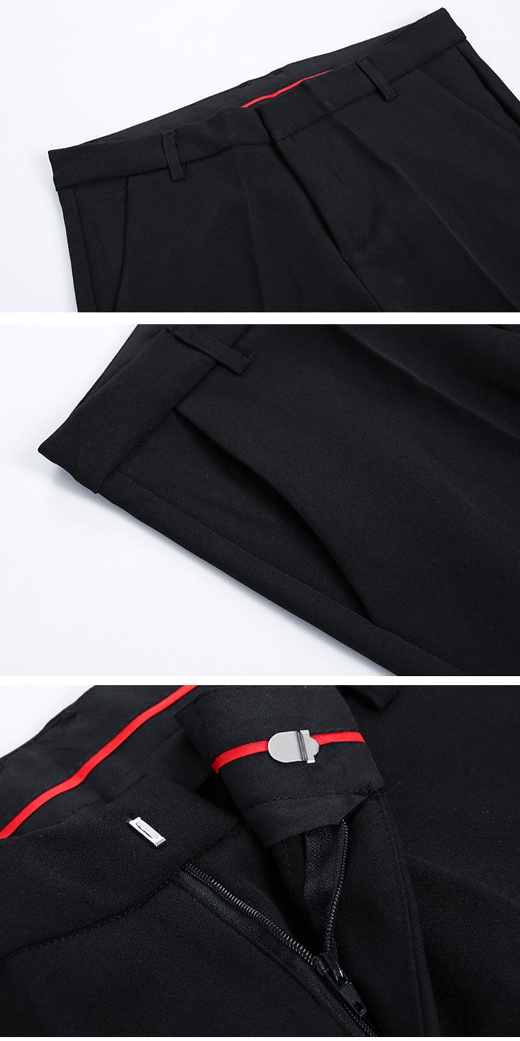 韓国ファッション SELCA-9 minutes length slacks-mselca2023aw03-06