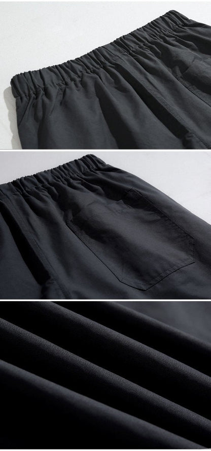 韓国ファッション SELCA-Wide Leg Cargo Pants-mselca2023aw1001-08