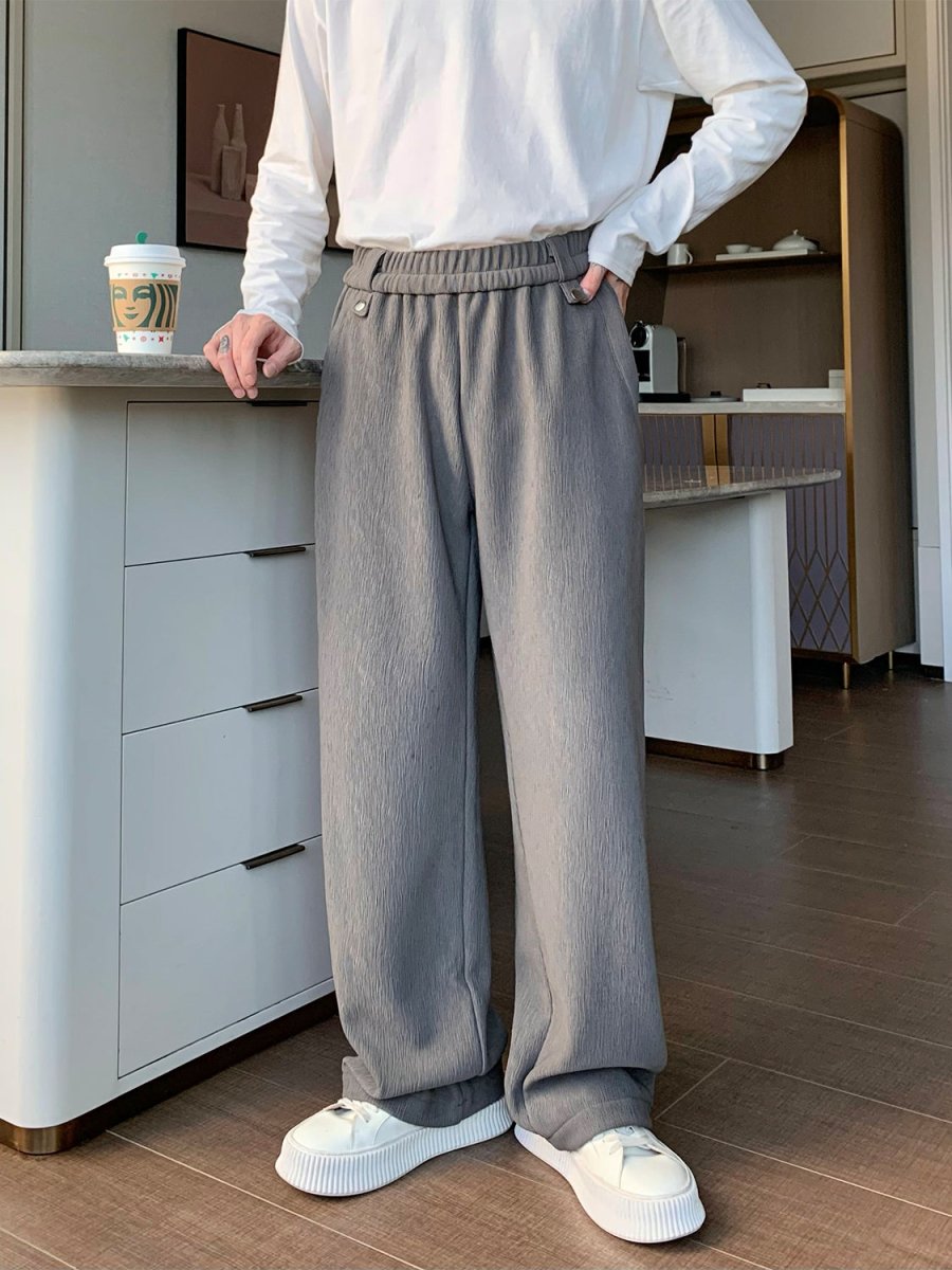 韓国ファッション SELCA-Wide leg pants-mselca2023aw1002-014