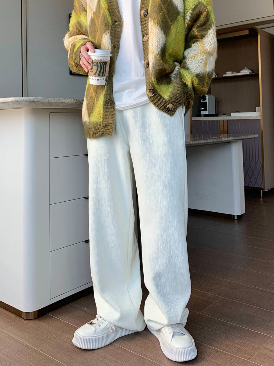 韓国ファッション SELCA-Wide leg pants-mselca2023aw1002-04