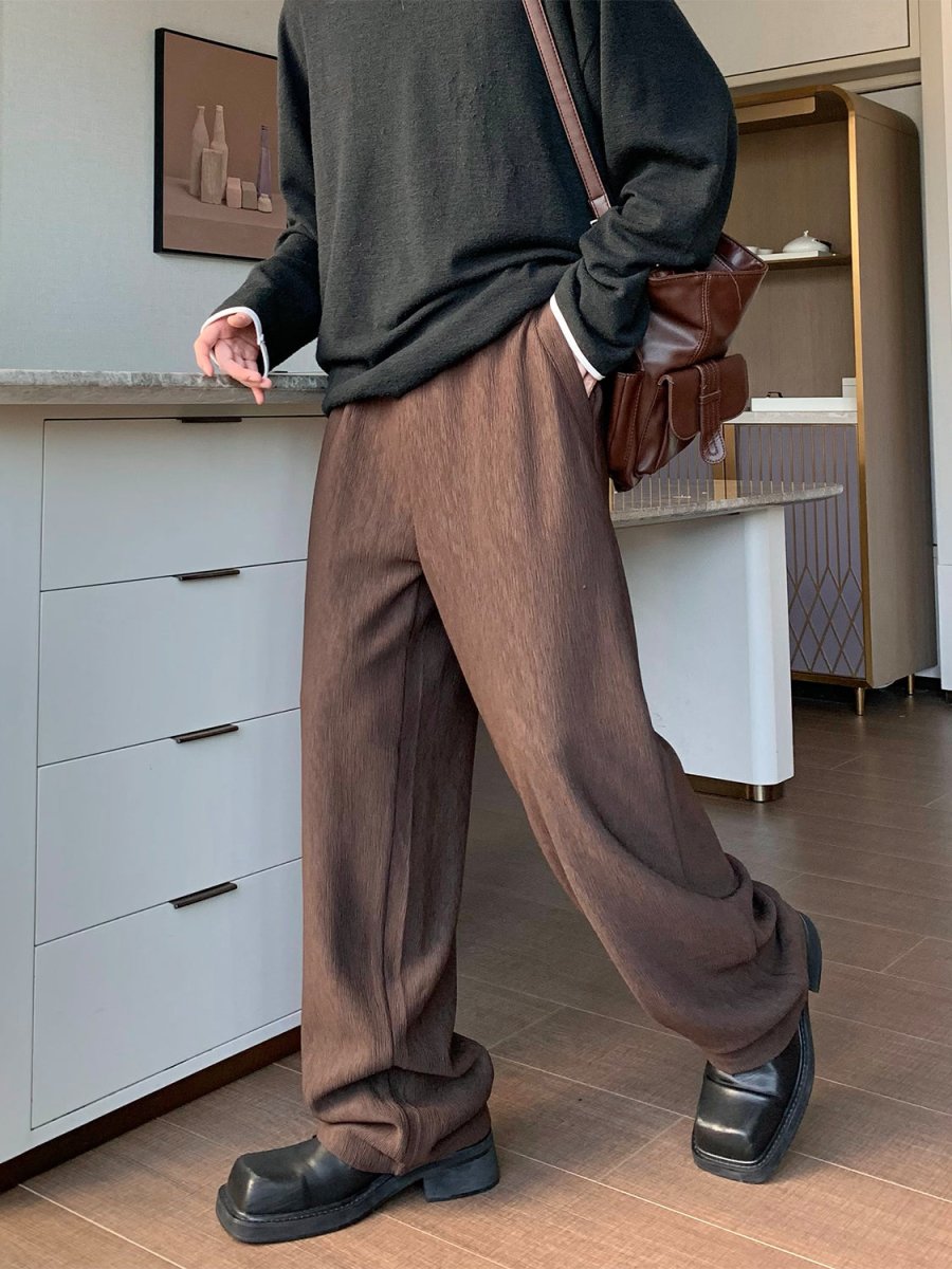 韓国ファッション SELCA-Wide leg pants-mselca2023aw1002-07