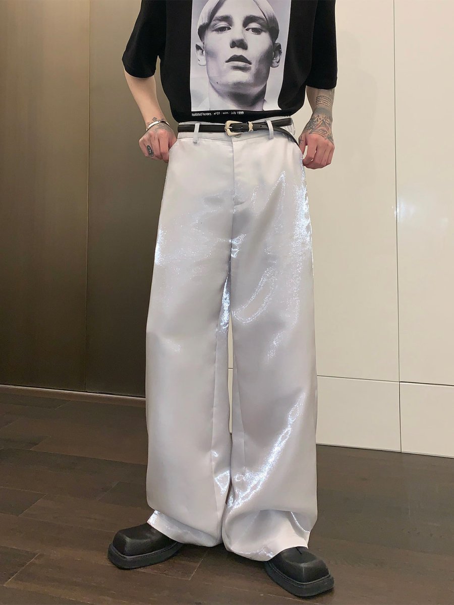 韓国ファッション SELCA-Wide silk pants-mselca2023aw1006-07