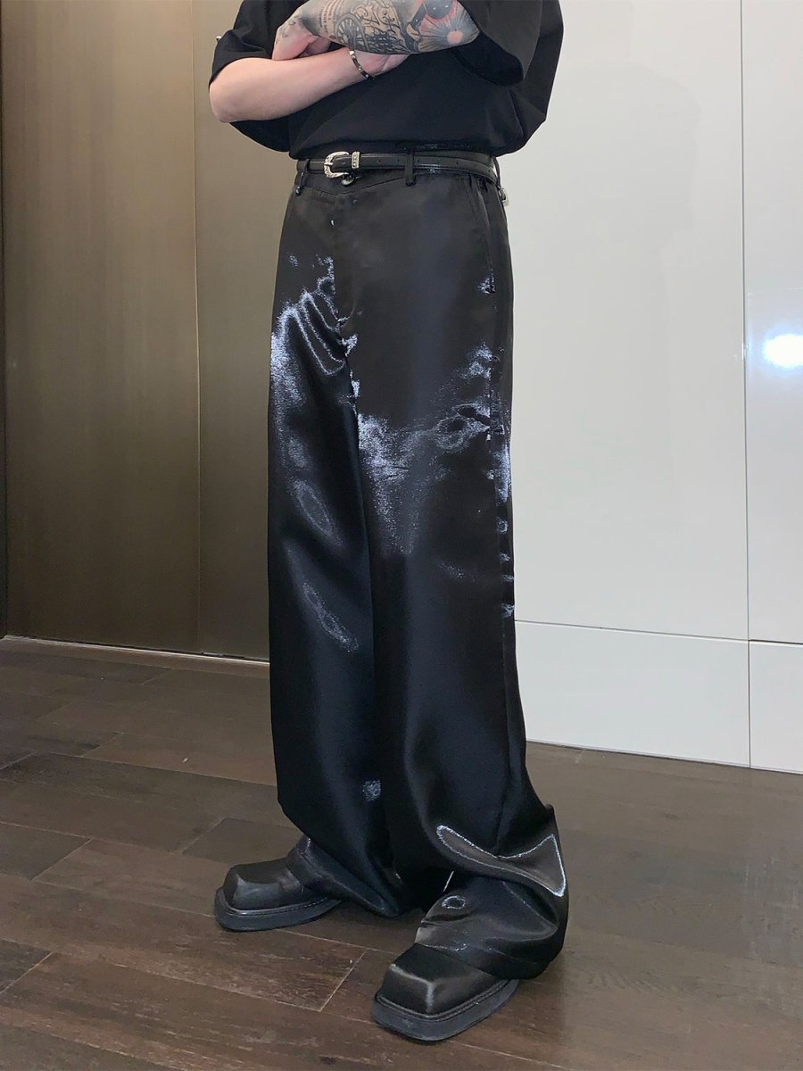 韓国ファッション SELCA-Wide silk pants-mselca2023aw1006-05