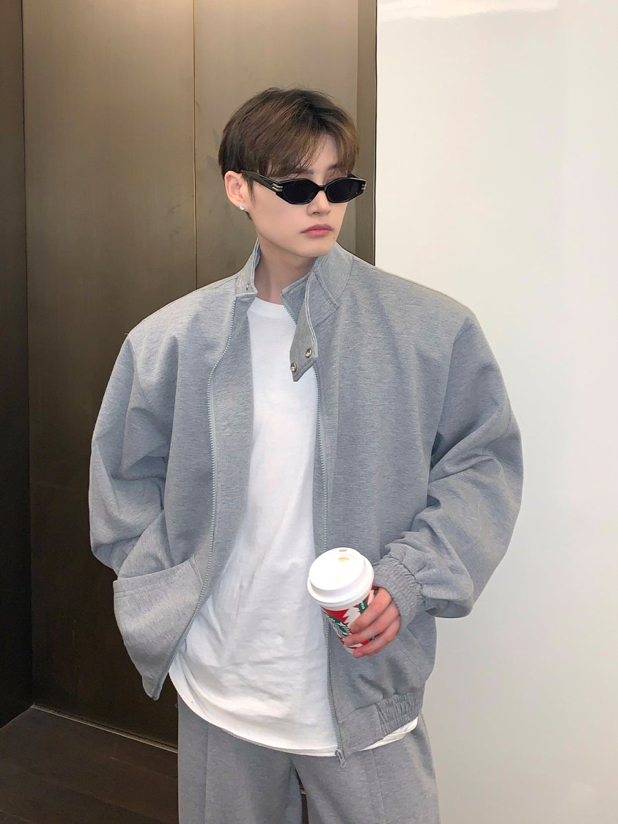 韓国ファッション SELCA-Casual sweat setup-mselca2023aw142-03