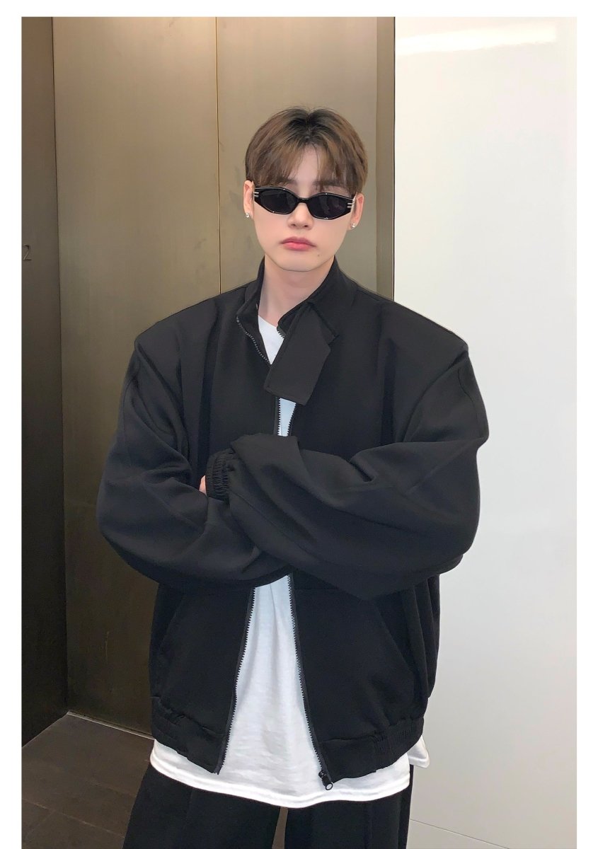 韓国ファッション SELCA-Casual sweat setup-mselca2023aw142-06