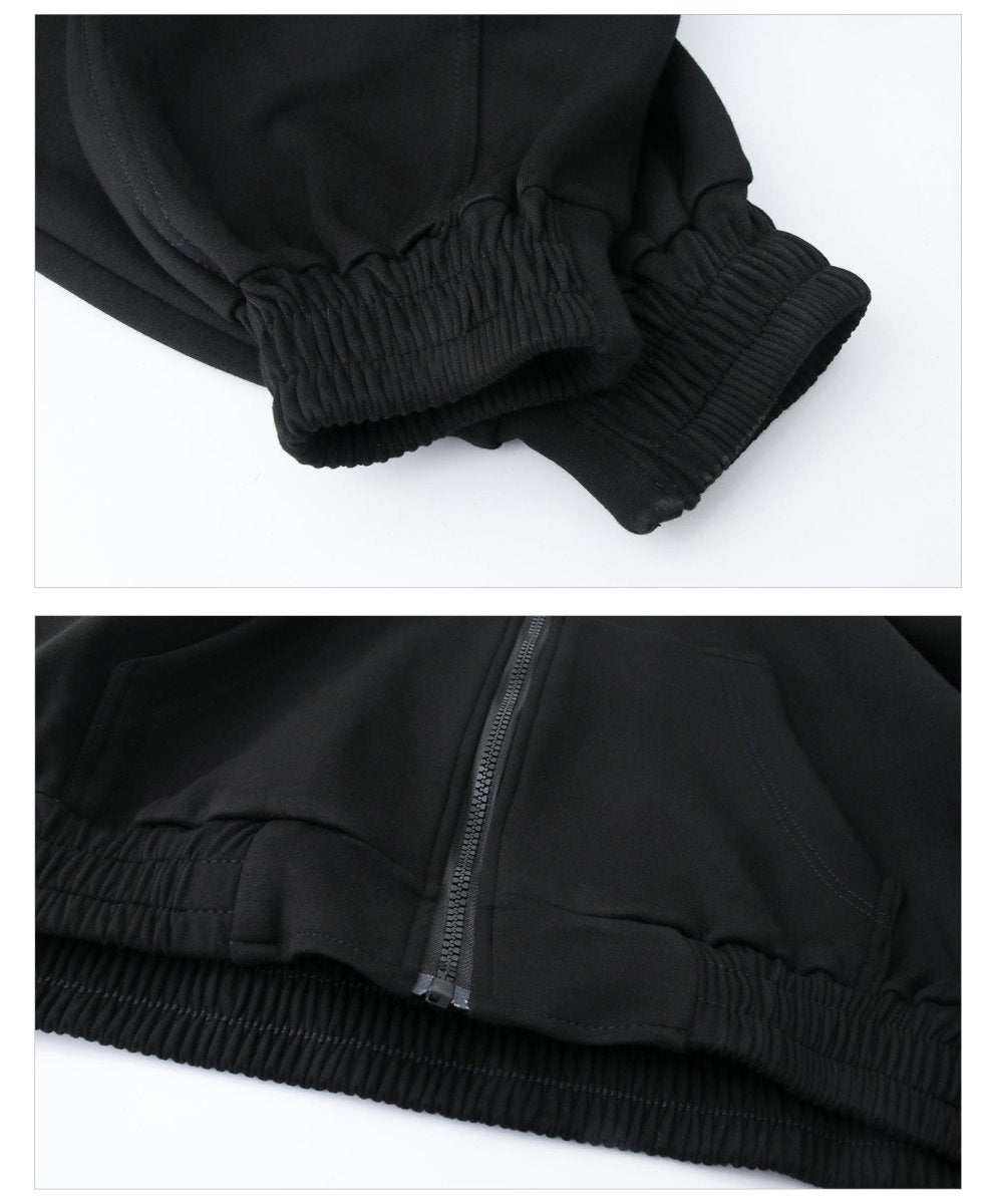 韓国ファッション SELCA-Casual sweat setup-mselca2023aw142-013