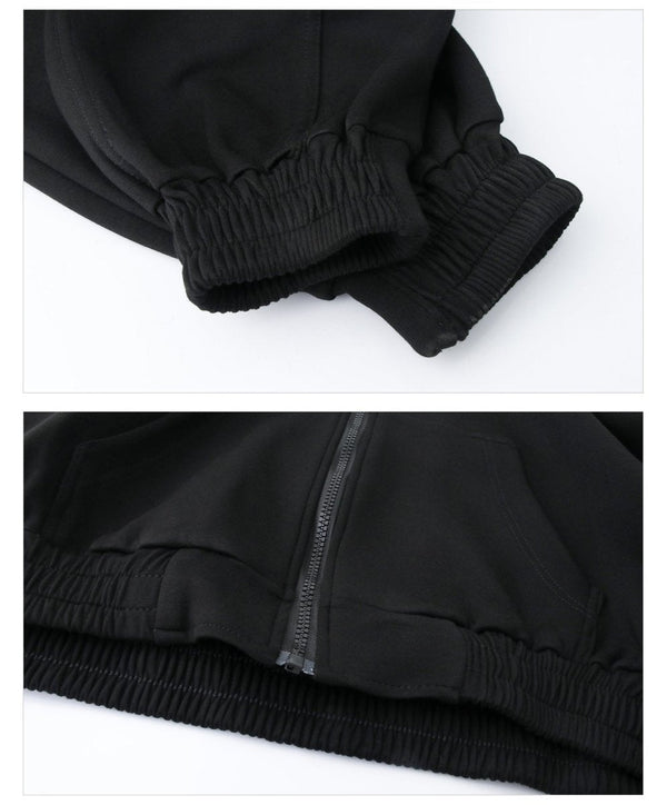 韓国ファッション SELCA-Casual sweat setup-mselca2023aw142-013