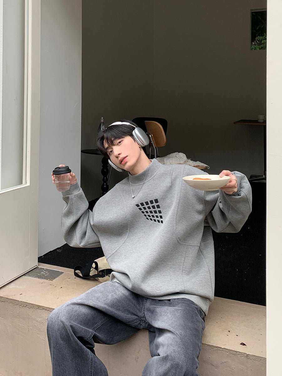 韓国ファッション SELCA-Casual Swet Trainer-mselca2023aw143-010