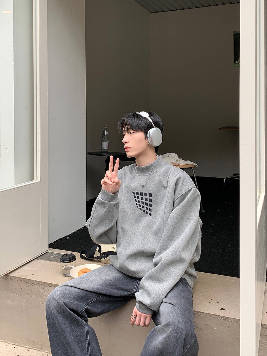 韓国ファッション SELCA-Casual Swet Trainer-mselca2023aw143-02