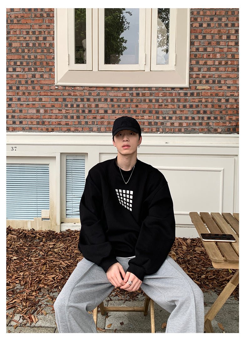 韓国ファッション SELCA-Casual Swet Trainer-mselca2023aw143-06