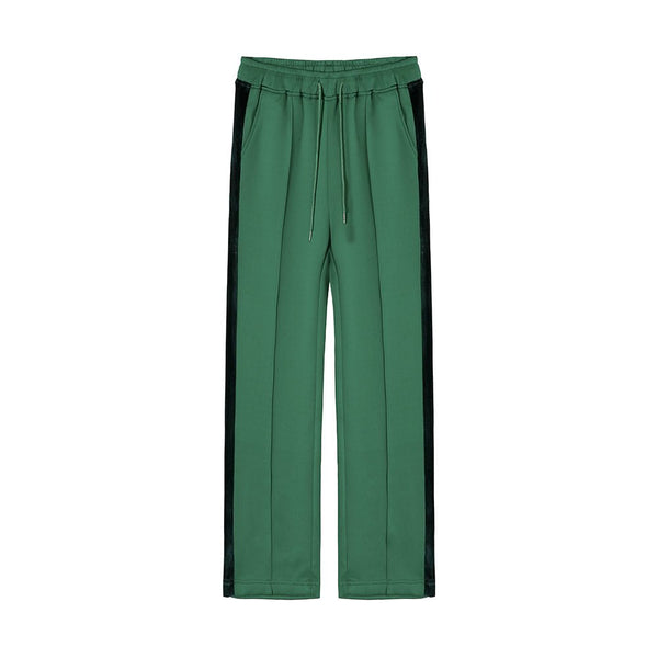 韓国ファッション SELCA-Center Press GREEN Sweat Pants-mselca2023aw150-03