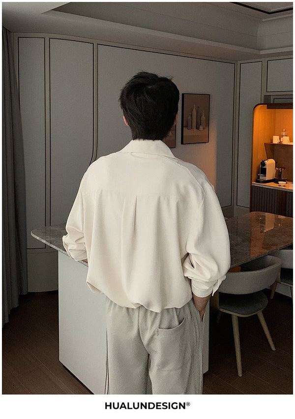 韓国ファッション SELCA-Collar zipper shirt-mselca2023aw179-06