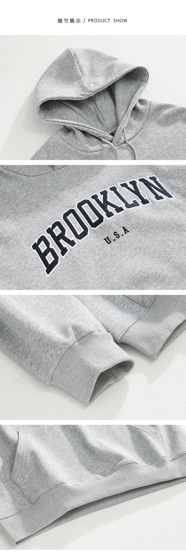 韓国ファッション SELCA-College Logo Hoodie-mselca2023aw181-06