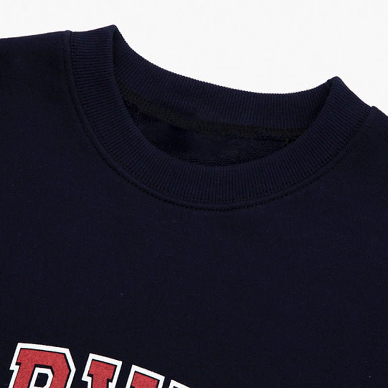 韓国ファッション SELCA-College logo print sweatshirt-mselca2023aw182-05