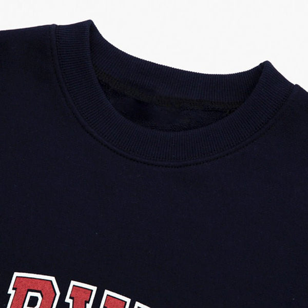 韓国ファッション SELCA-College logo print sweatshirt-mselca2023aw182-05