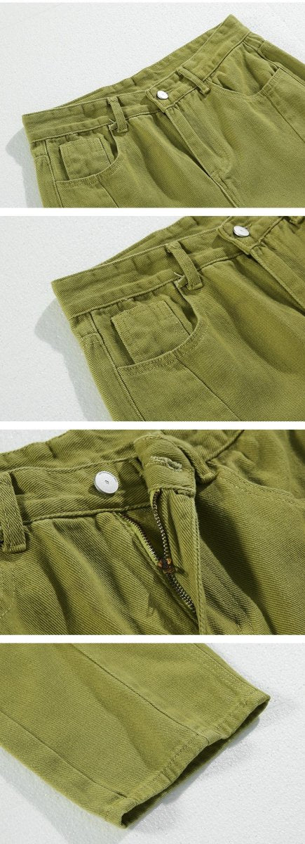 韓国ファッション SELCA-Color Loose Jeans-mselca2023aw185-07