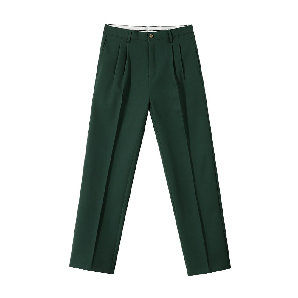 韓国ファッション SELCA-Color straight slacks-mselca2023aw188-010