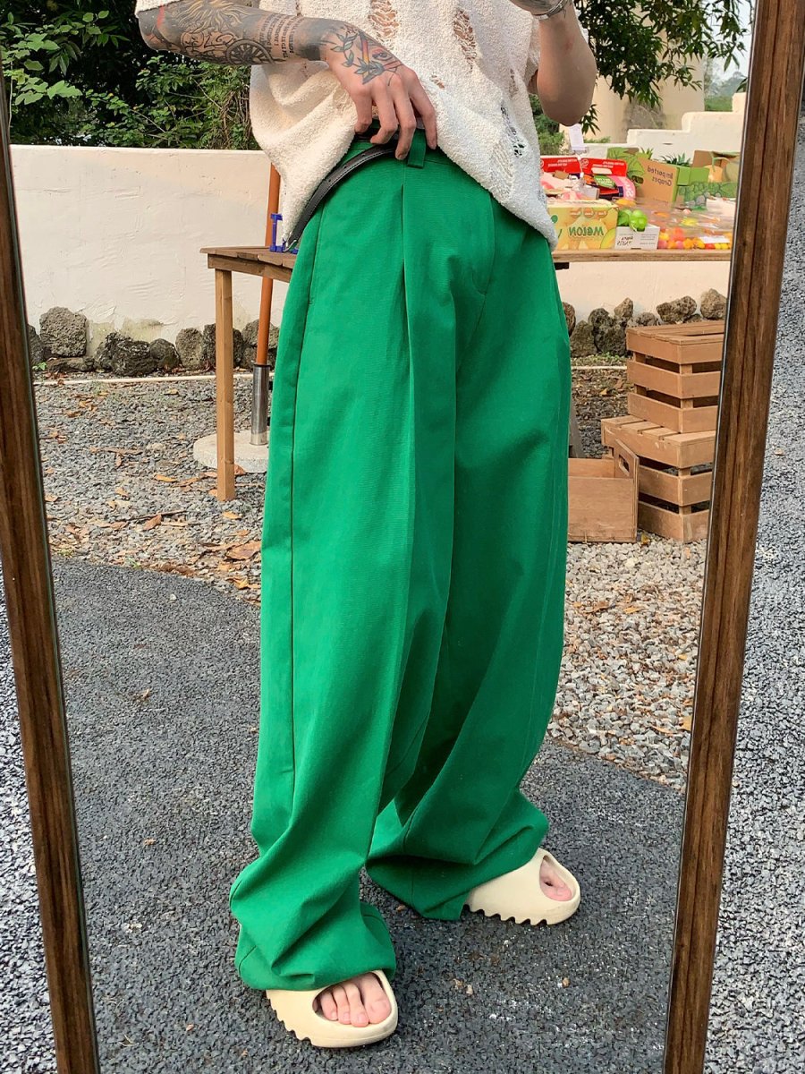 韓国ファッション SELCA-Color wide pants-mselca2023aw189-07