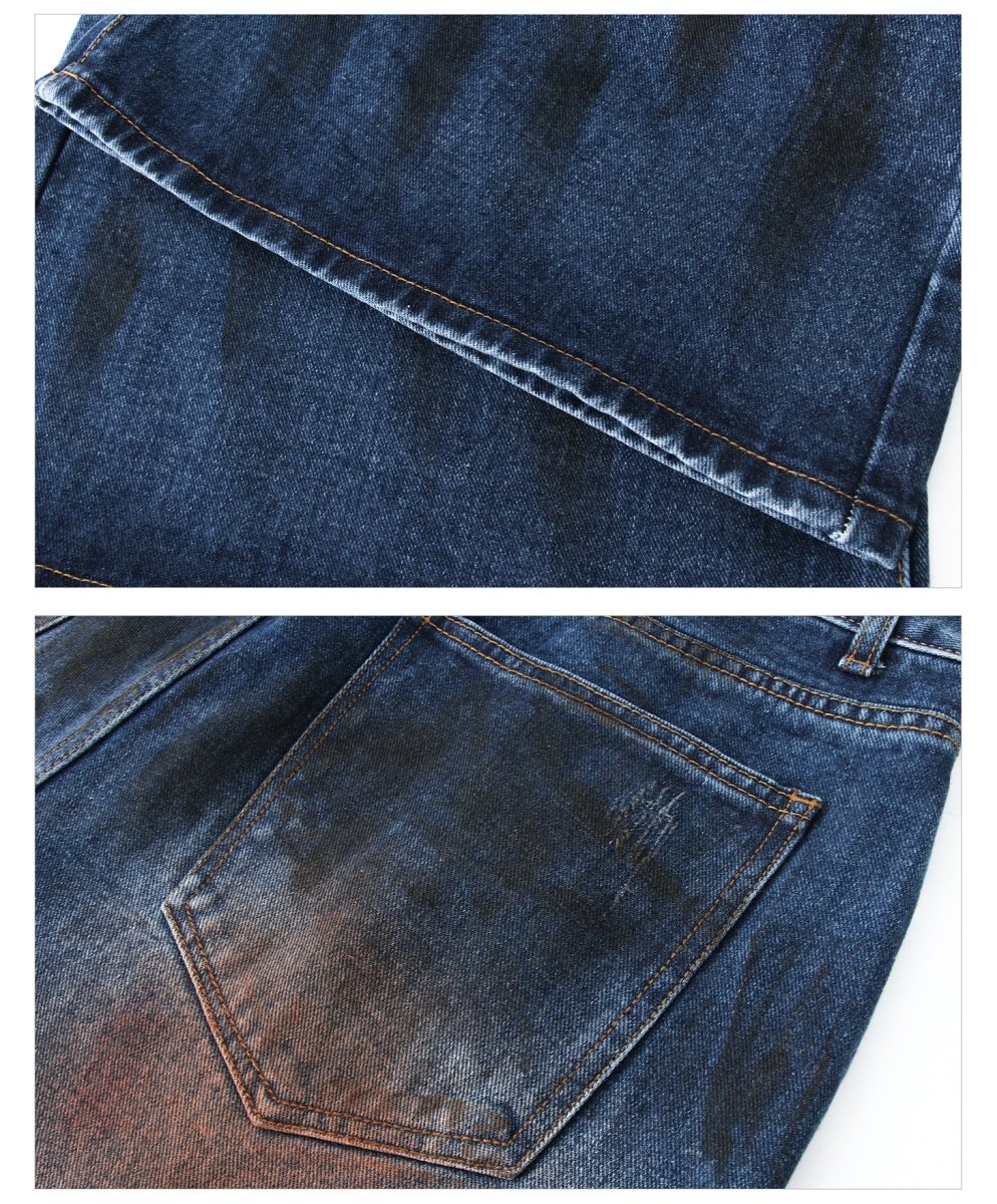 韓国ファッション SELCA-Colored color denim-mselca2023aw190-06